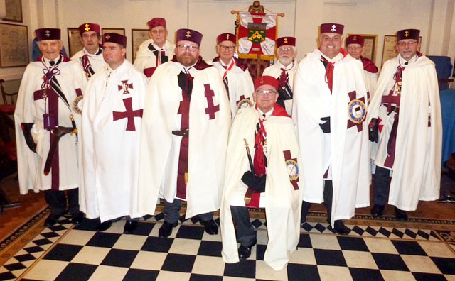 Demonstration meeting at Lord Harris Preceptory No.475