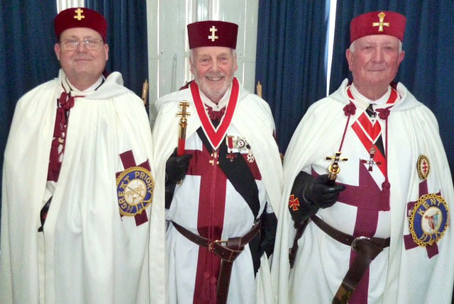 Oakley Preceptory No.555 Installation meeting