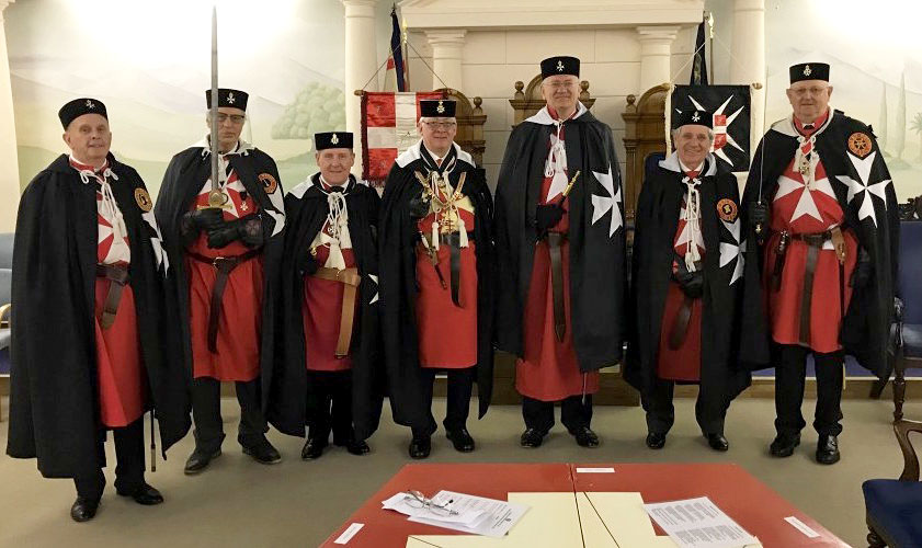 The Malta meeting of St. George of Guernsey Preceptory No. 491