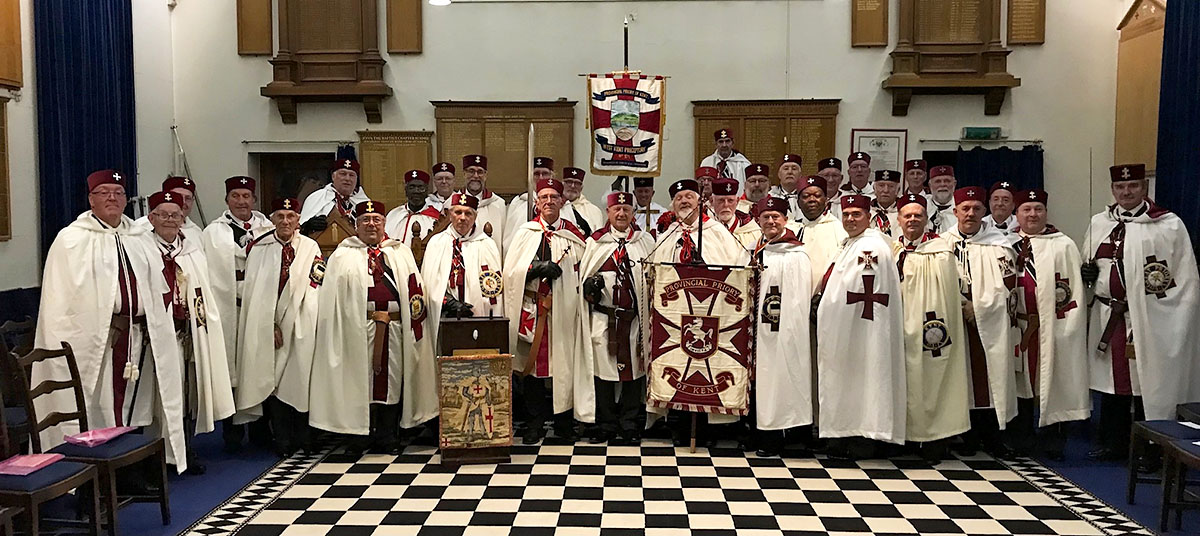 New Knights for the West Kent Preceptory No. 371