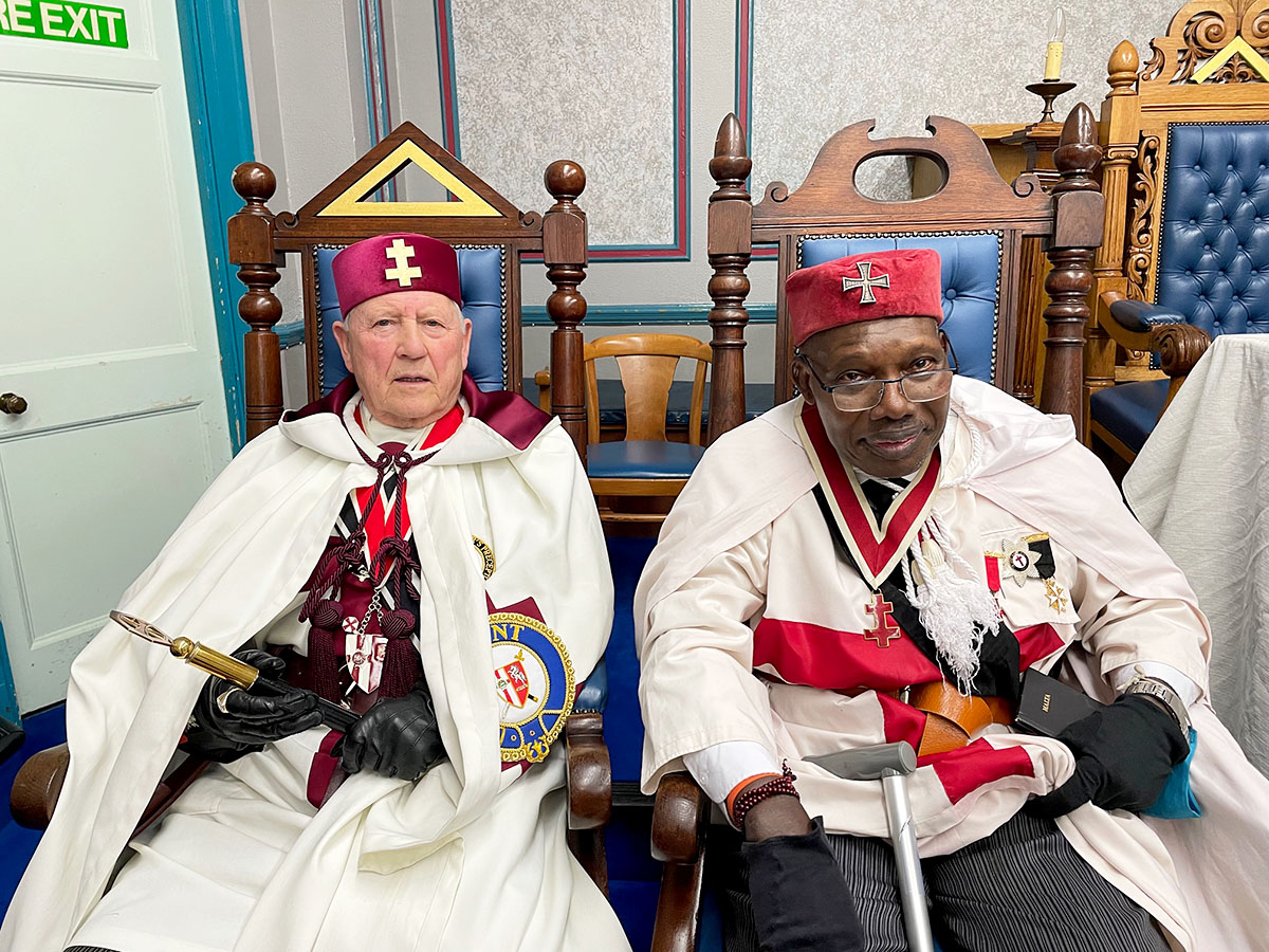 The Installation Meeting of Shirley Woolmer Preceptory