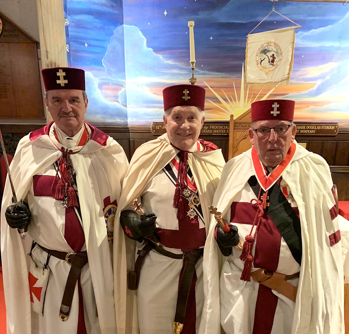 Provincial Sub Prior visits Pilgrims Way Preceptory