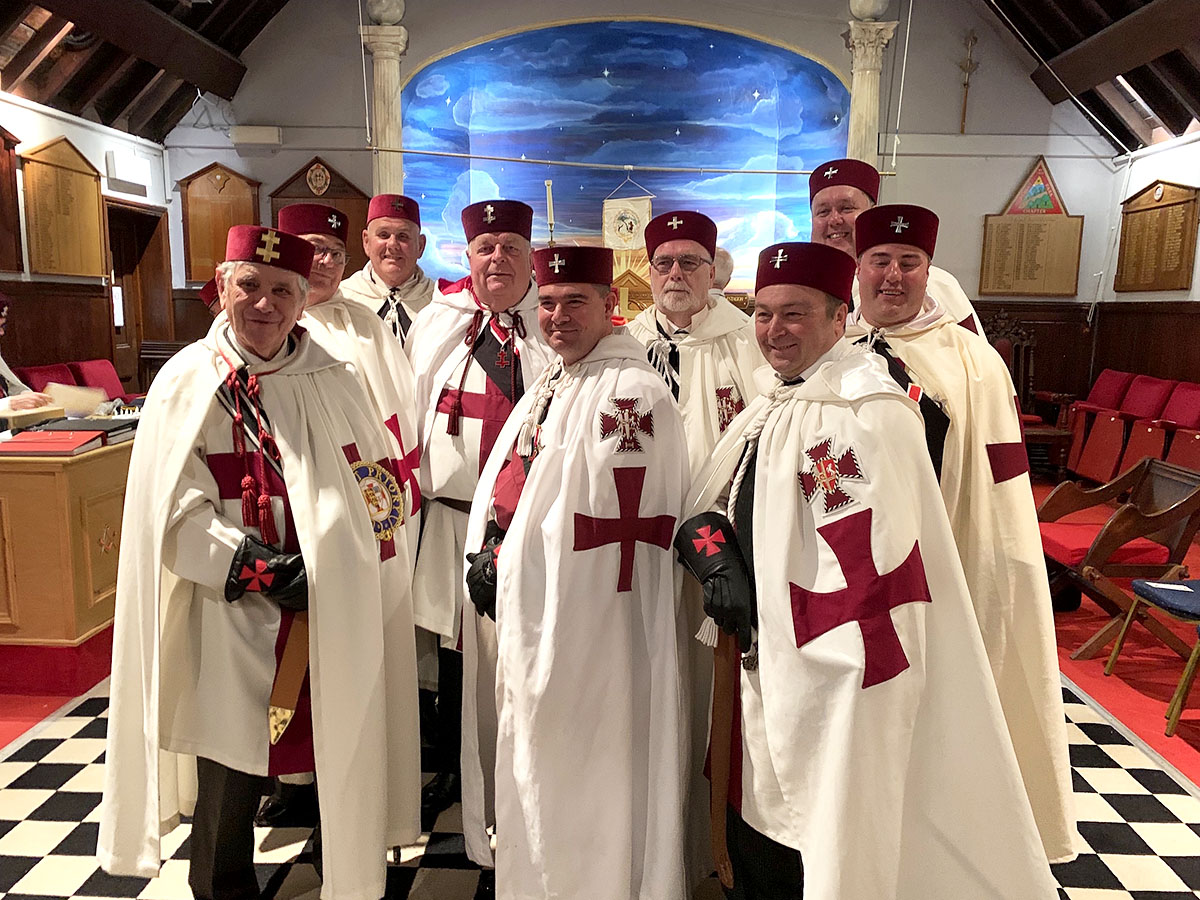 Provincial Sub Prior visits Pilgrims Way Preceptory