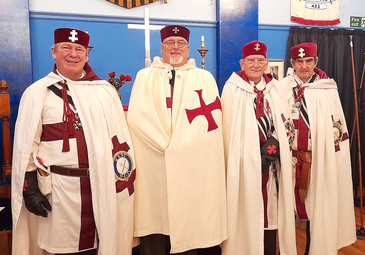 A new Knight for Westwood Preceptory