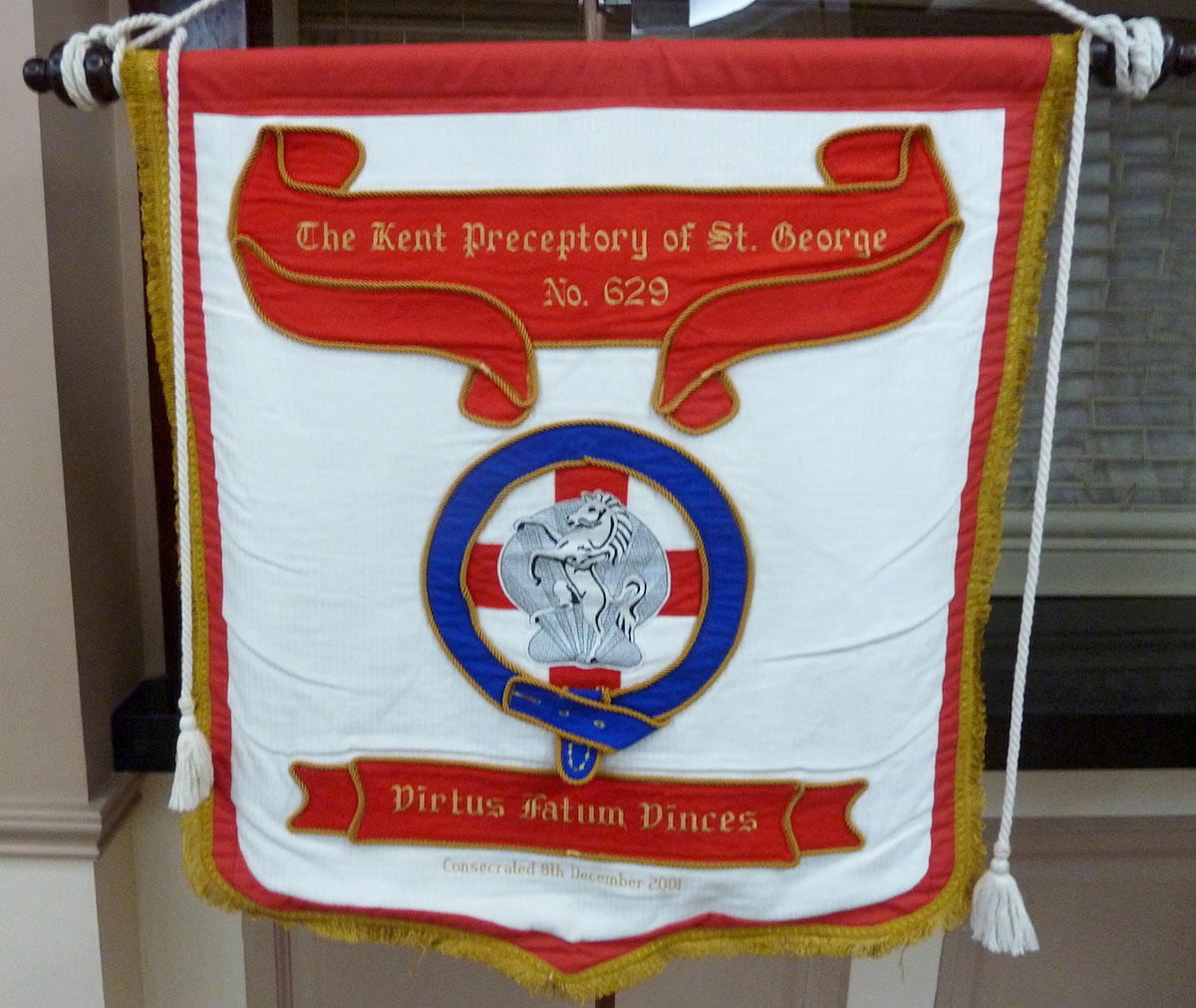 The Installation Meeting of the Kent Preceptory of St. George No.629