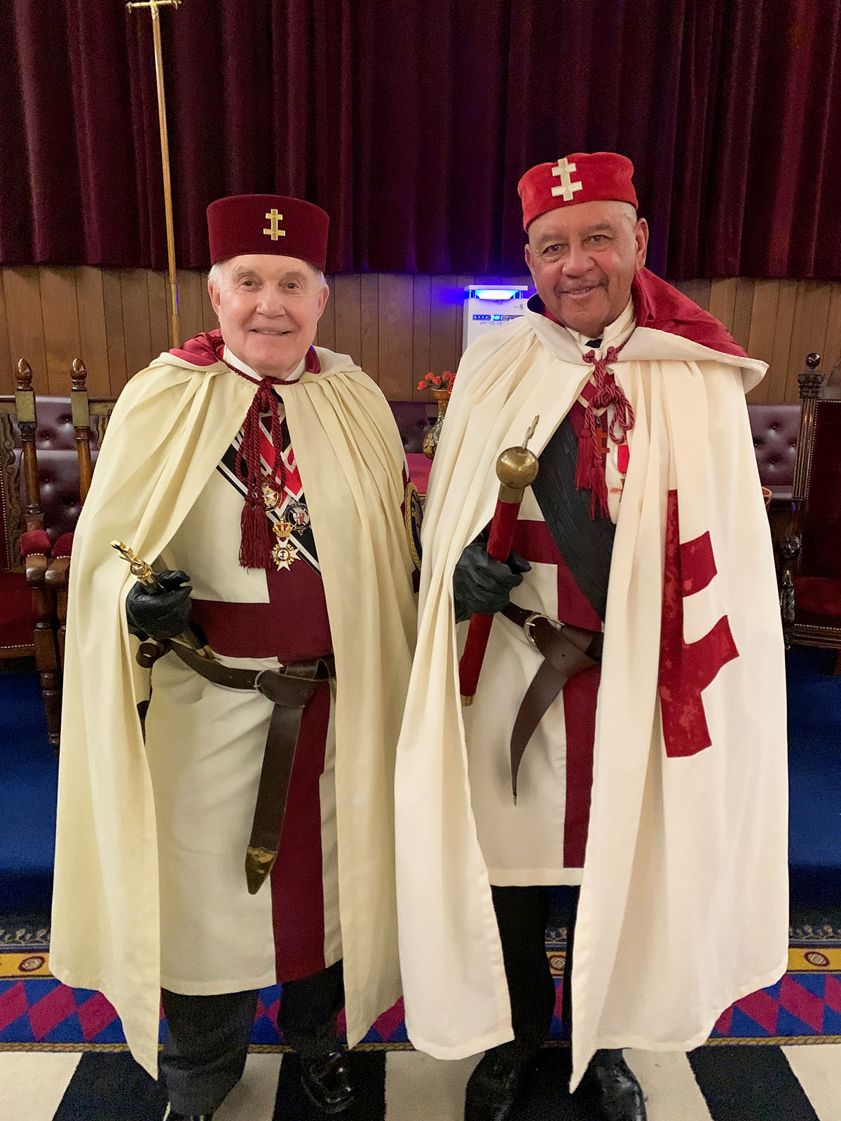 Temple Ewell Preceptory No.325 celebrate 75 years