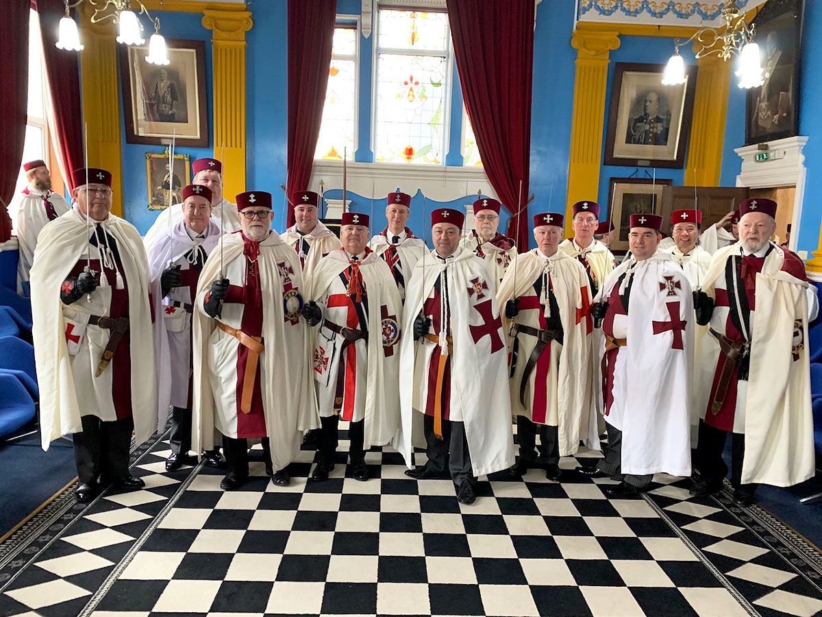 The February meeting of Frederick Preceptory No.484