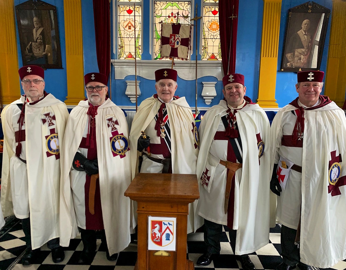 The February meeting of Frederick Preceptory No.484