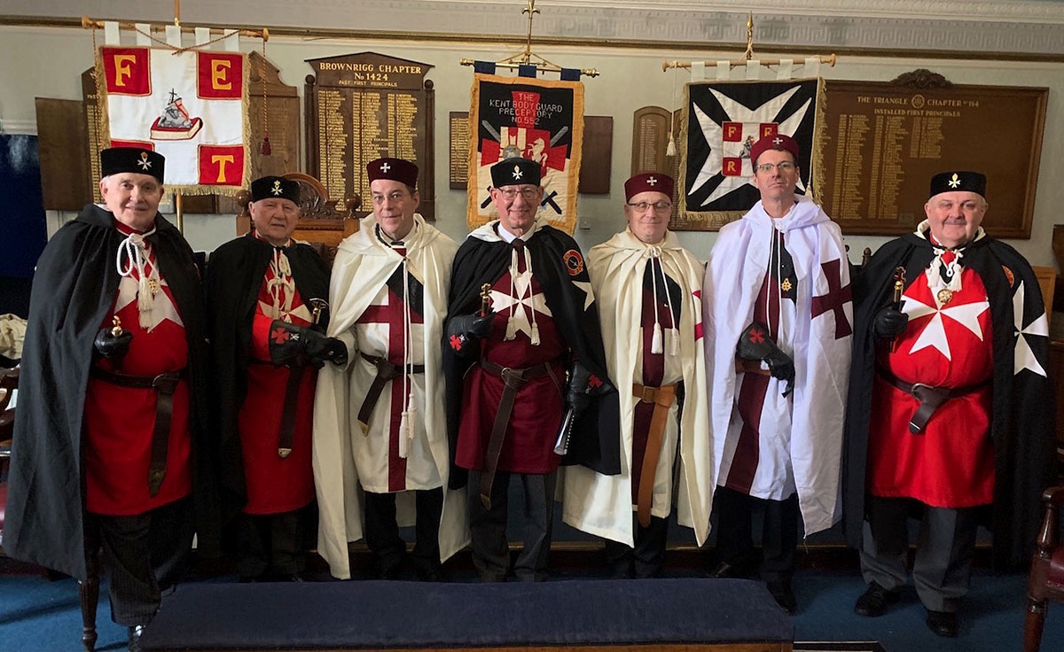 Triple installation for Kent Bodyguard Priory