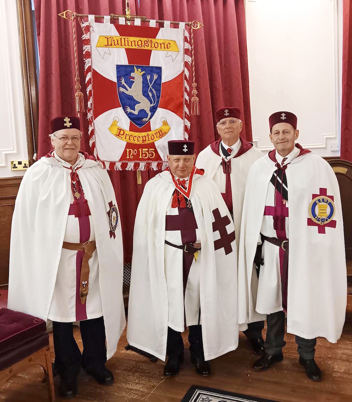 E.Kt. Pinner, E.Kt.Charalambous, E.Kt. Esortffe & E.Kt.Fox