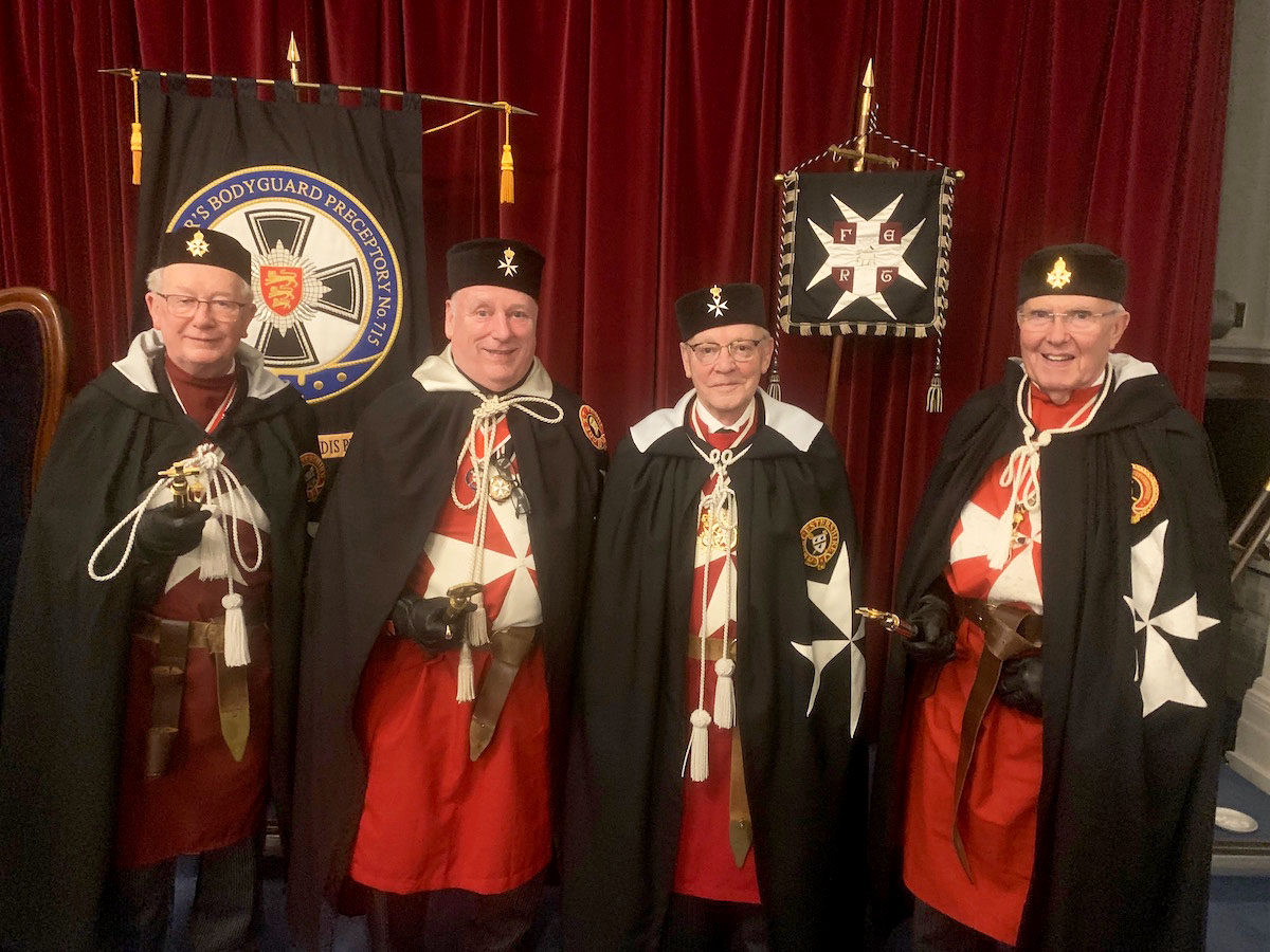 R.E.Kt. Perkins, R.E.Kt Lewick, R.E.Kt Bourne & R.E.Kt.Edgar