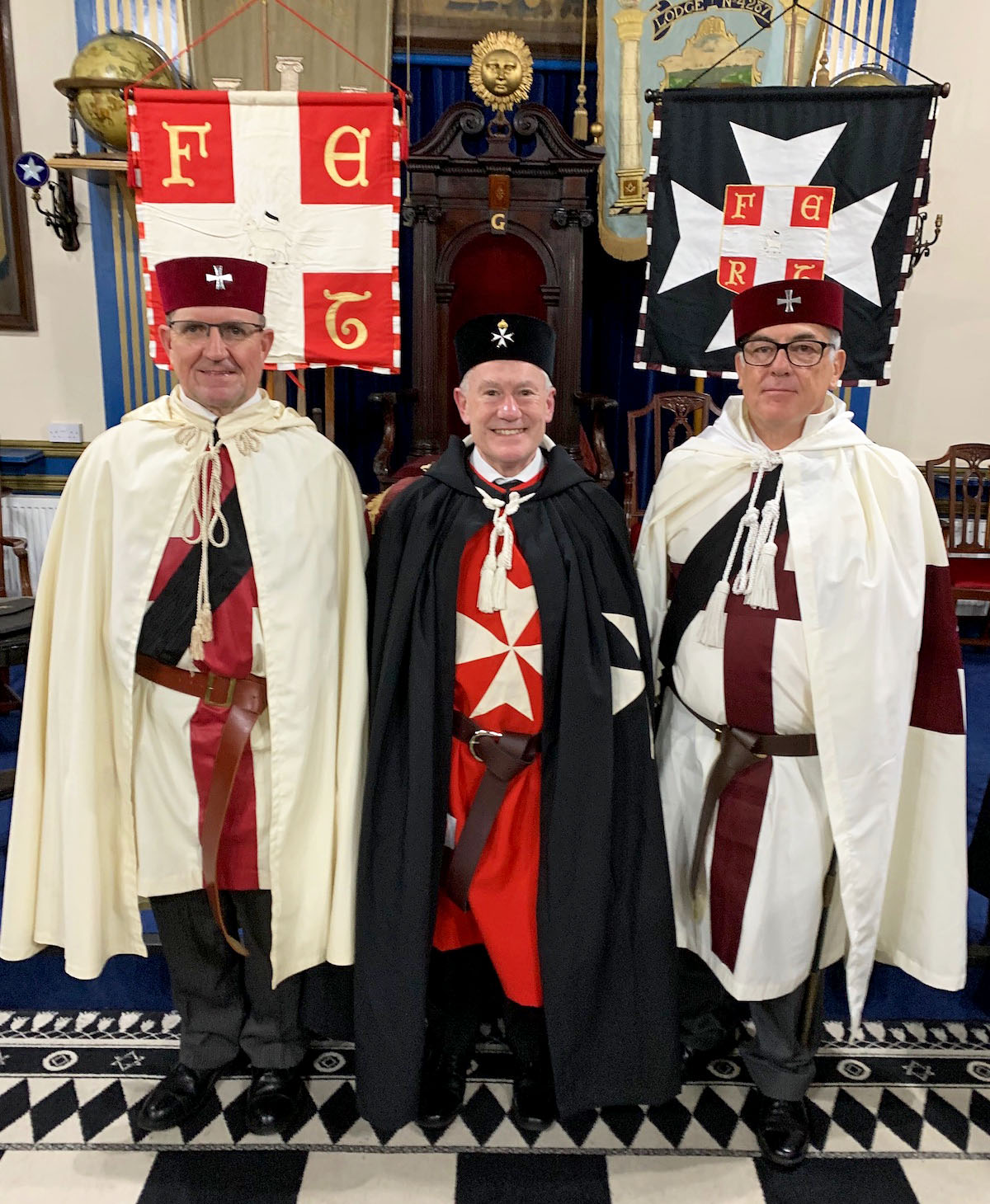 Kt. Kirby, E.Kt. Salter & Kt. Umney