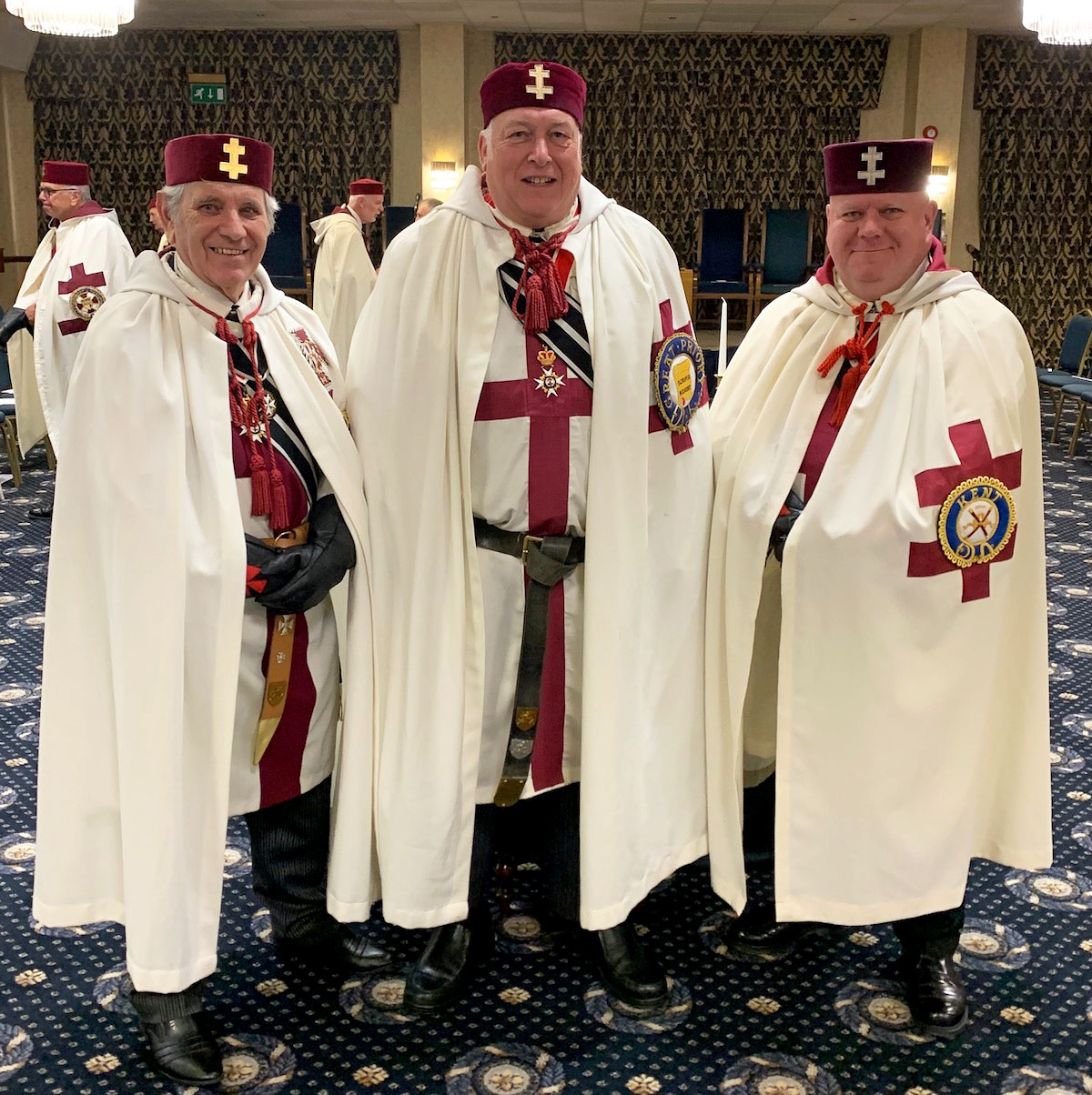 E.Kt. Playford, V.E.Kt. Dean & E.Kt. Hyland