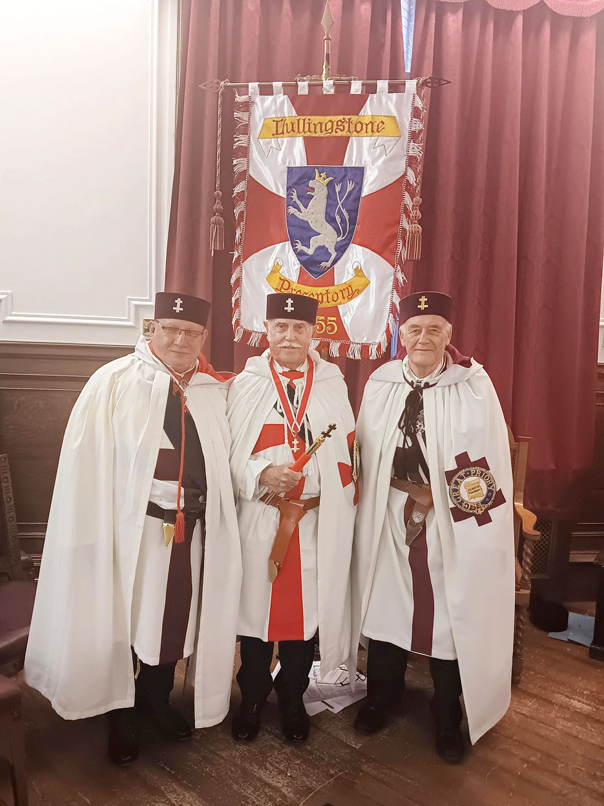 E.Kt. A. Charalambous, E.Kt. J.Fetterroll & V.E.Kt. J. McCully