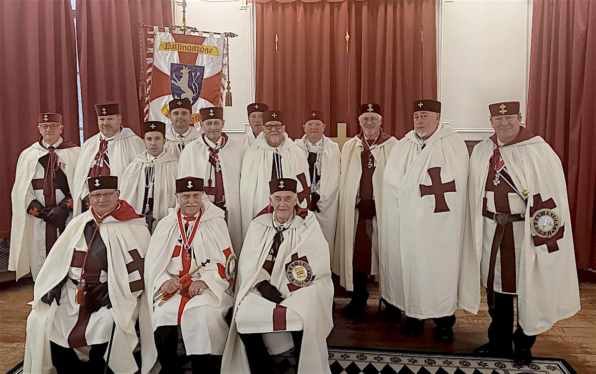Members of Lullingstone Preceptory